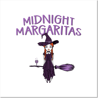 Midnight Margaritas Cheeky Witch® Posters and Art